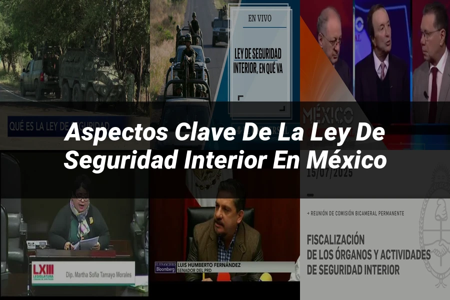 "Aspectos Clave de la Ley de Seguridad Interior en México"