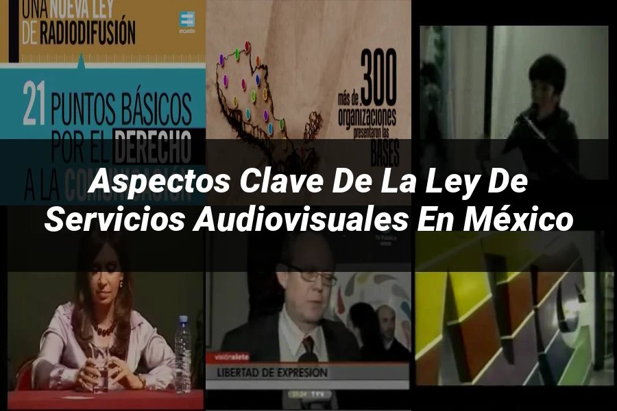 "Aspectos Clave de la Ley de Servicios Audiovisuales en México"