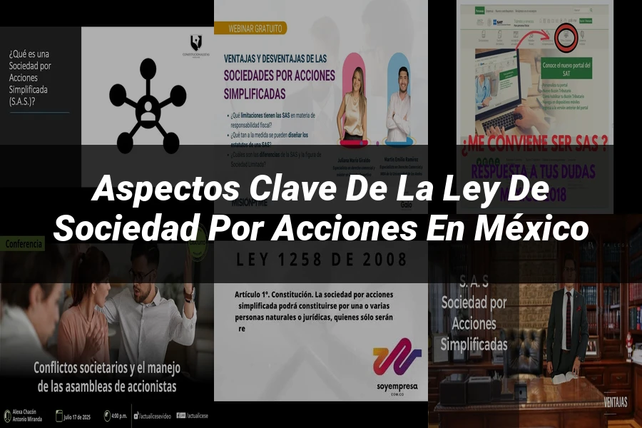 "Aspectos Clave de la Ley de Sociedad por Acciones en México"