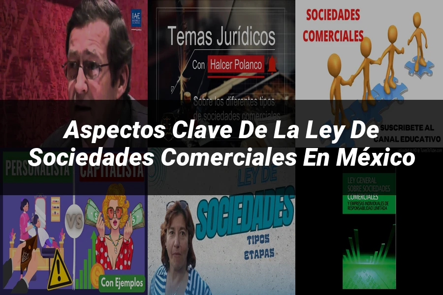 "Aspectos Clave de la Ley de Sociedades Comerciales en México"