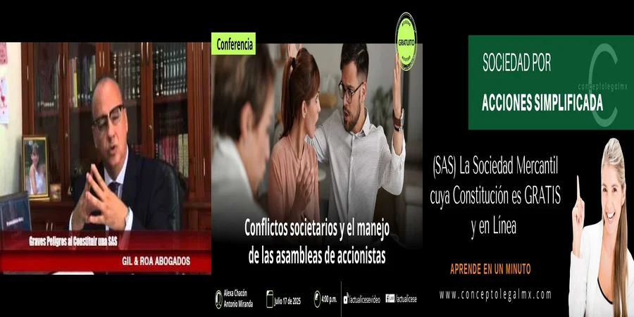 "Aspectos Clave de la Ley de Sociedades SAS en México"