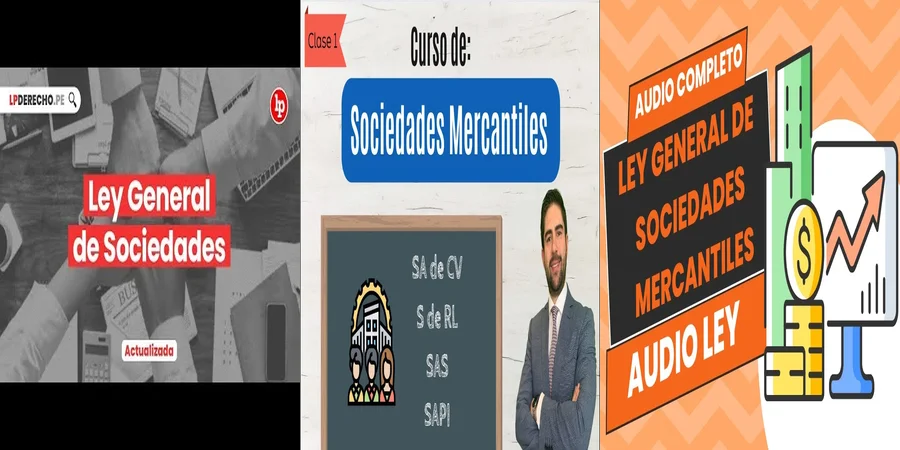 "Aspectos Clave de la Ley de Sociedades en México para Abogados"