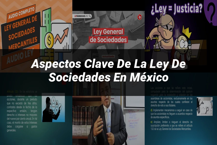 "Aspectos Clave de la Ley de Sociedades en México"