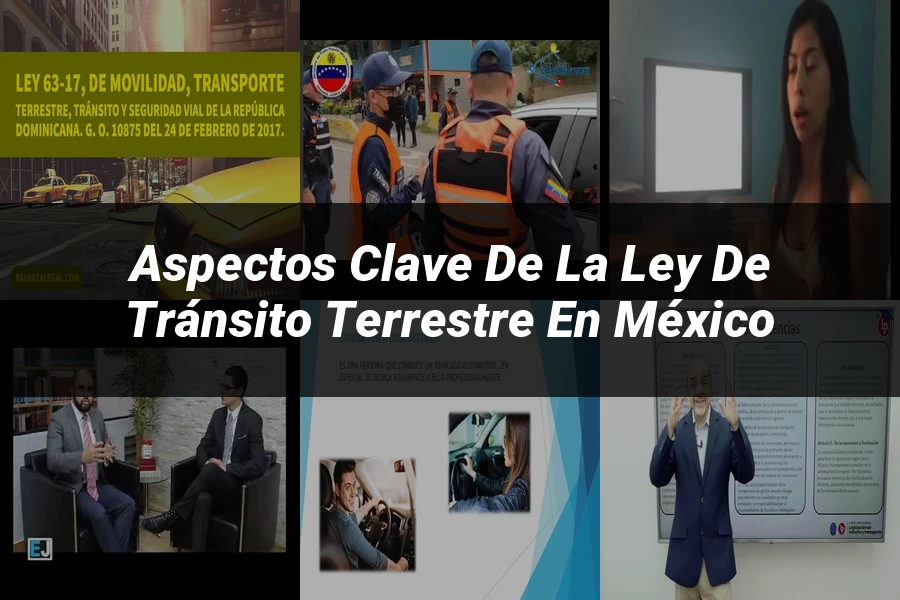 "Aspectos Clave de la Ley de Tránsito Terrestre en México"