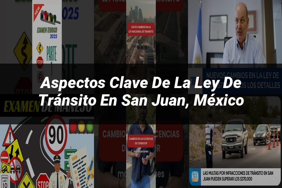 "Aspectos Clave de la Ley de Tránsito en San Juan, México"