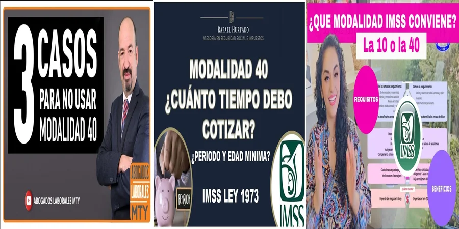 "Aspectos Clave de la Ley del IMSS Modalidad 40 en México"