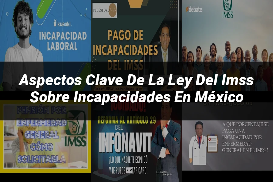 "Aspectos Clave de la Ley del IMSS sobre Incapacidades en México"