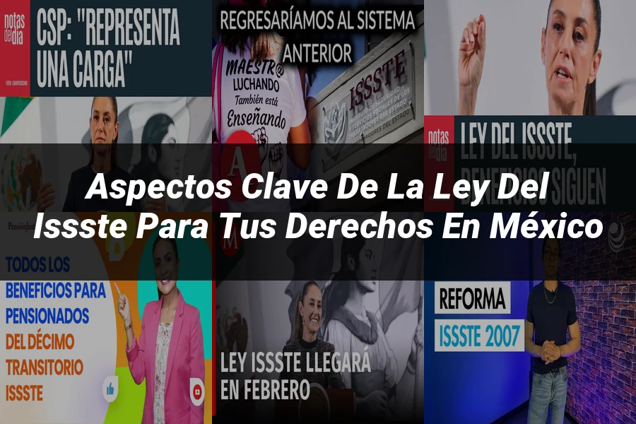 "Aspectos Clave de la Ley del ISSSTE para tus Derechos en México"