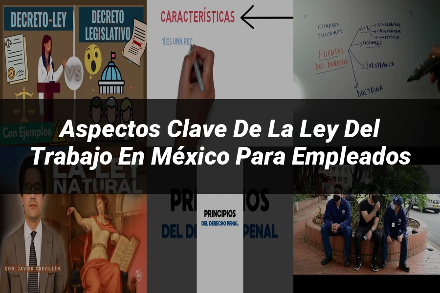 "Aspectos Clave de la Ley del Trabajo en México para Empleados"
