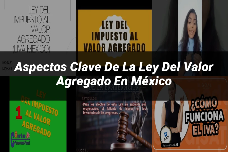 "Aspectos Clave de la Ley del Valor Agregado en México"