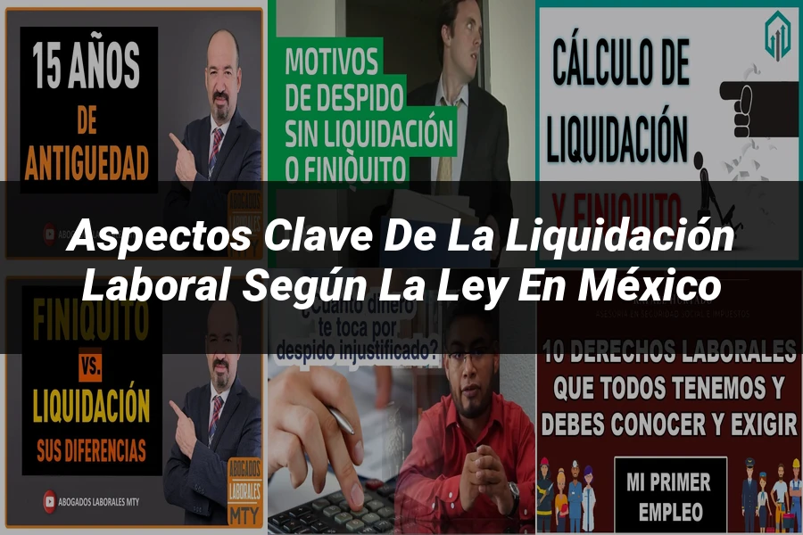 "Aspectos Clave de la Liquidación Laboral Según la Ley en México"