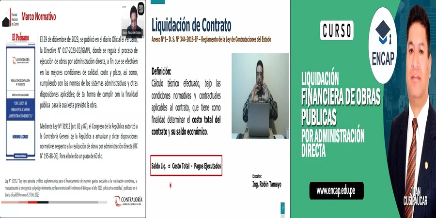 "Aspectos Clave de la Liquidación de Obras en Contrataciones en México"