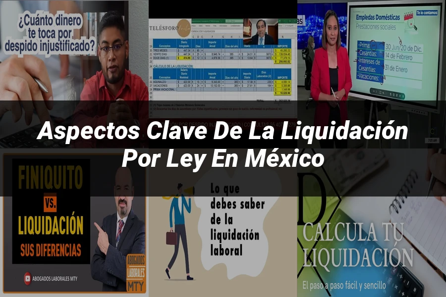 "Aspectos Clave de la Liquidación por Ley en México"