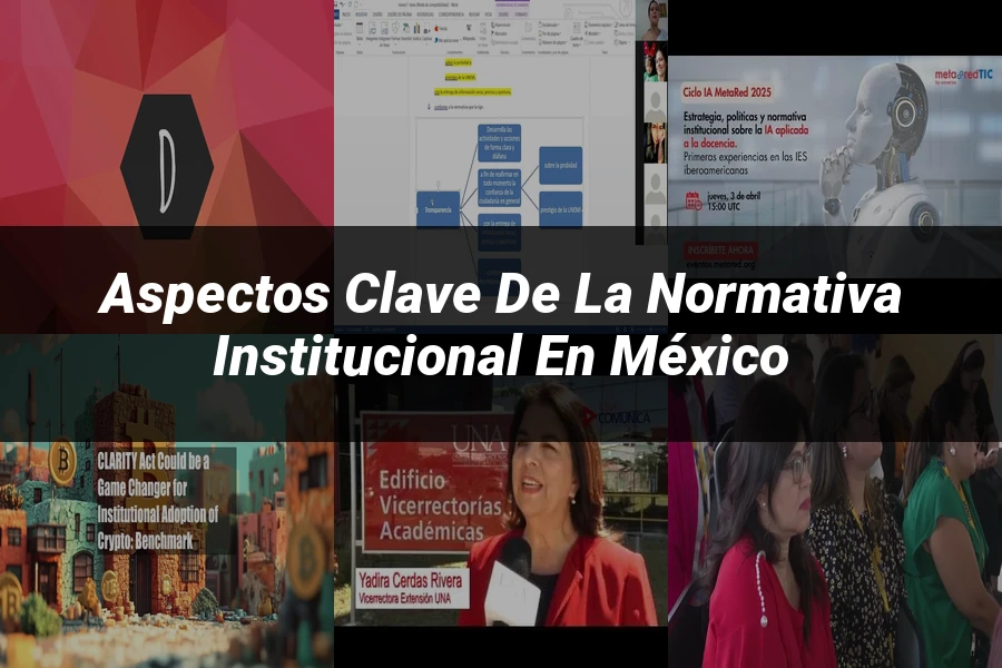 "Aspectos Clave de la Normativa Institucional en México"