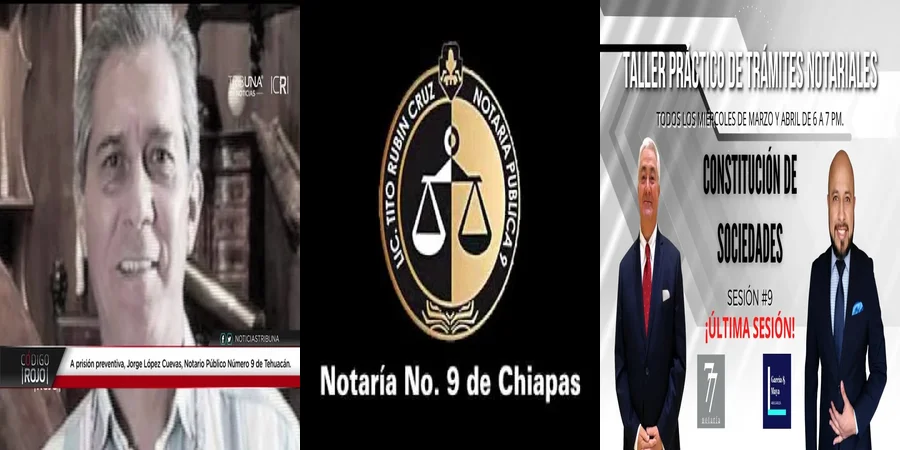 "Aspectos Clave de la Notaría Número 9 en el Proceso Legal en México"