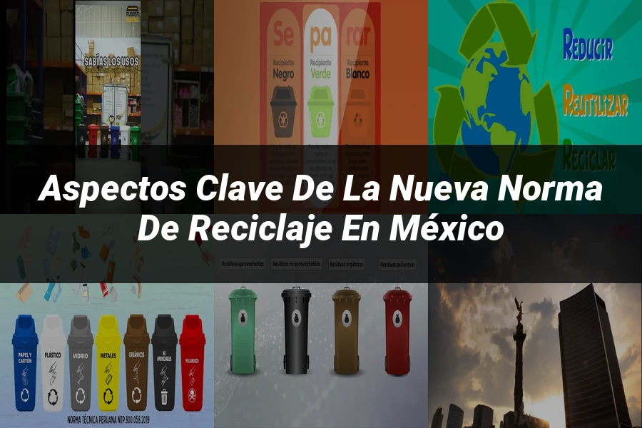 "Aspectos Clave de la Nueva Norma de Reciclaje en México"