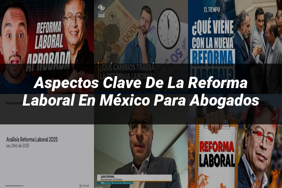 "Aspectos Clave de la Reforma Laboral en México para Abogados"