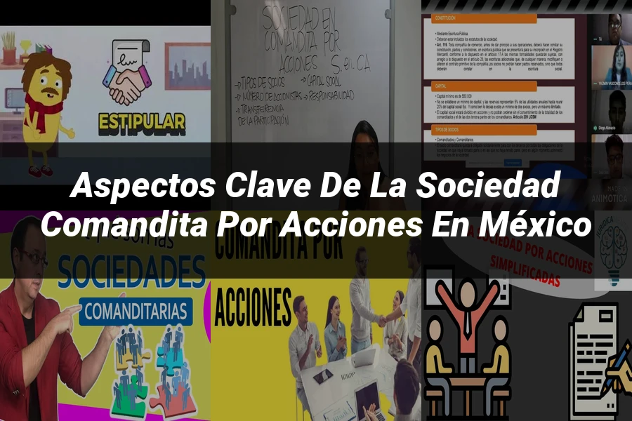 "Aspectos Clave de la Sociedad Comandita por Acciones en México"