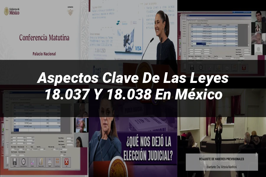 "Aspectos Clave de las Leyes 18.037 y 18.038 en México"