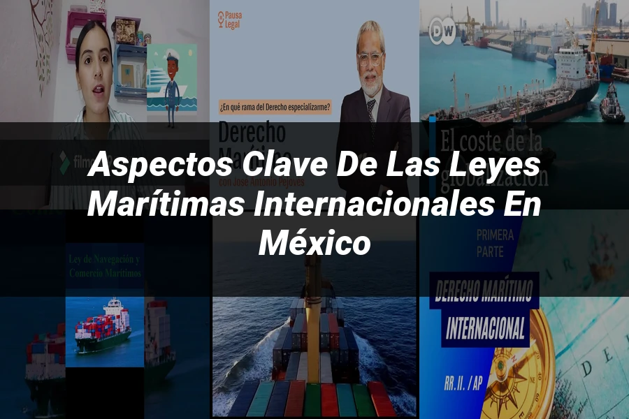 "Aspectos Clave de las Leyes Marítimas Internacionales en México"
