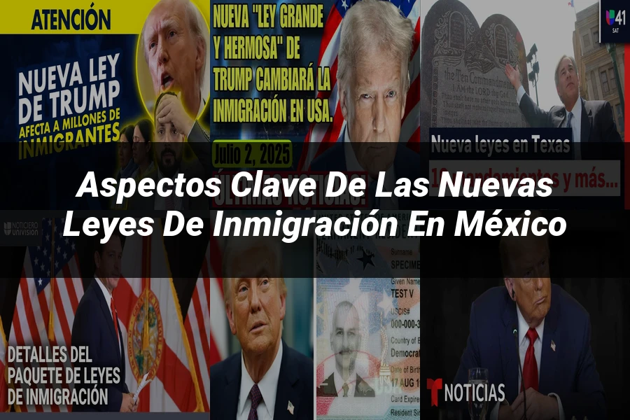 "Aspectos Clave de las Nuevas Leyes de Inmigración en México"
