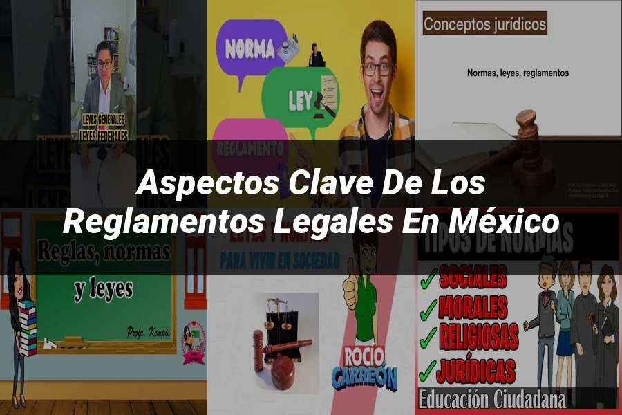 "Aspectos Clave de los Reglamentos Legales en México"