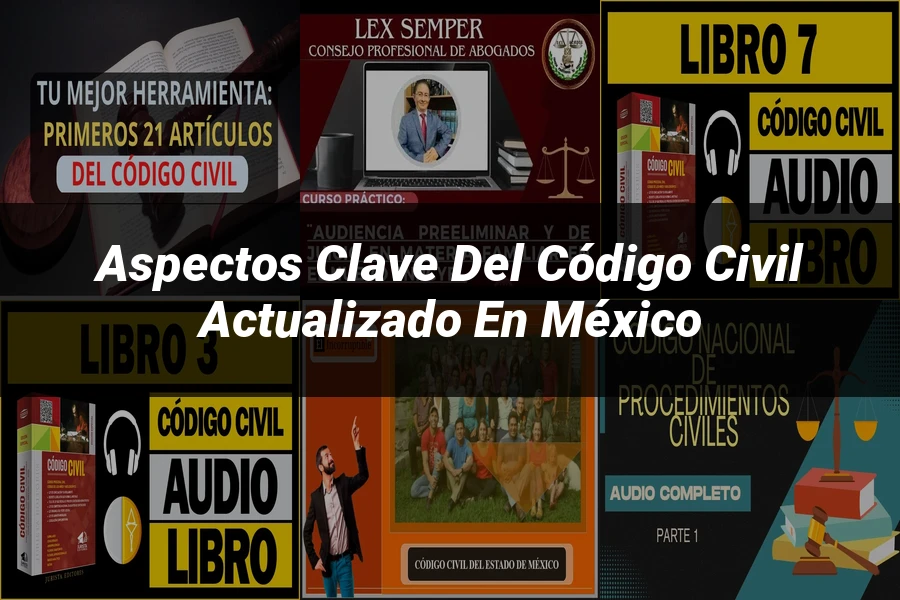 "Aspectos Clave del Código Civil Actualizado en México"