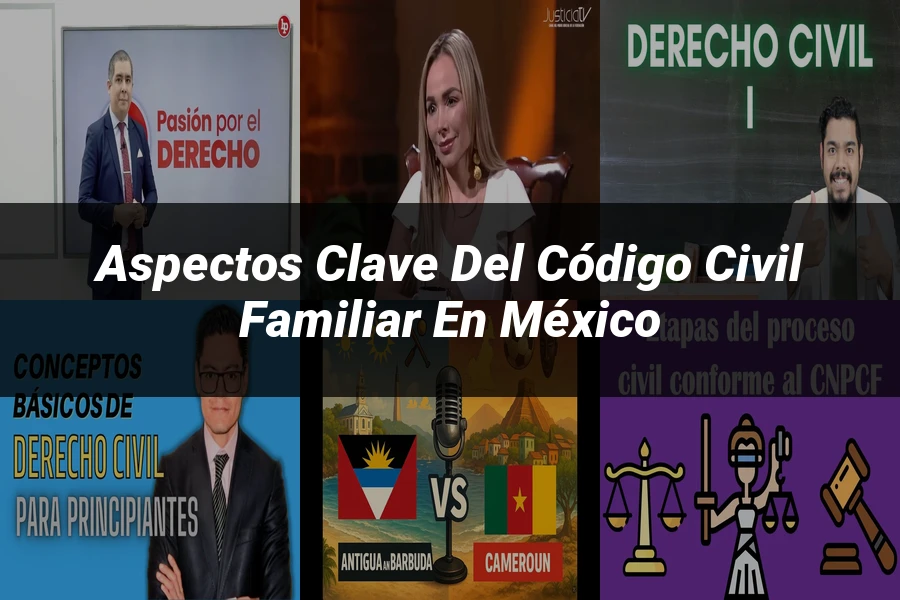 "Aspectos Clave del Código Civil Familiar en México"