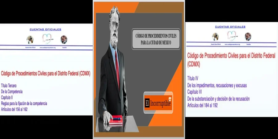 "Aspectos Clave del Código Civil para Juicios en México"