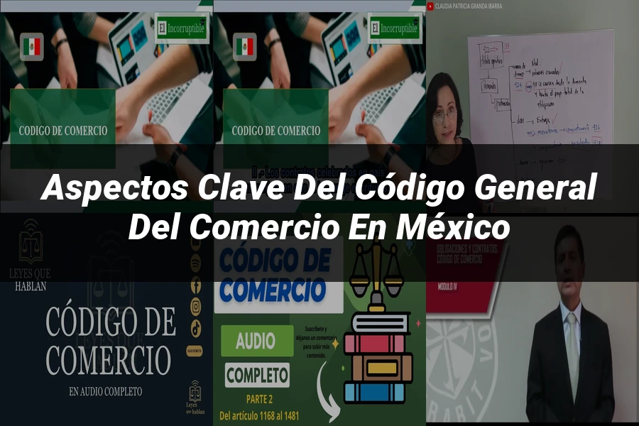 "Aspectos Clave del Código General del Comercio en México"