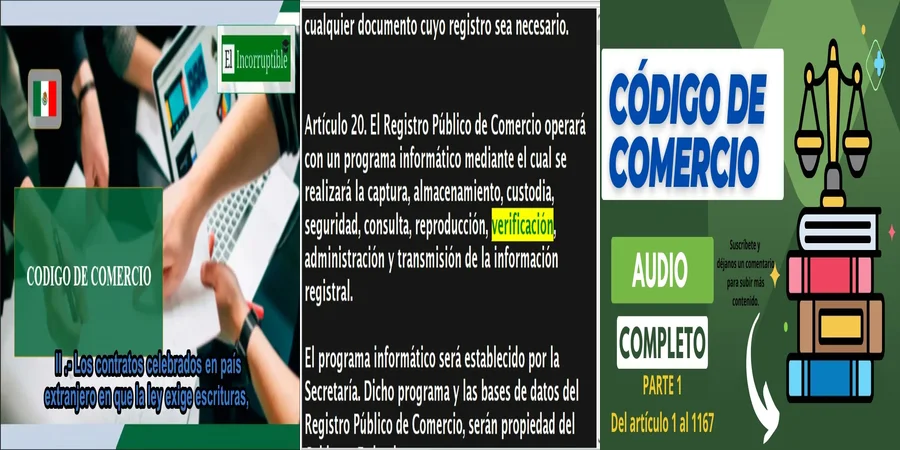 "Aspectos Clave del Código General del Comercio en México"
