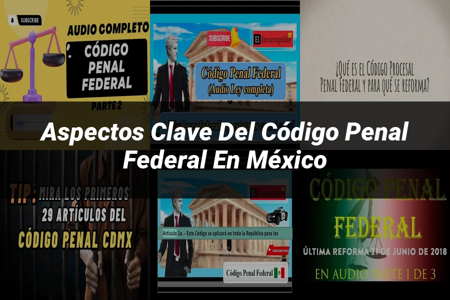 "Aspectos Clave del Código Penal Federal en México"