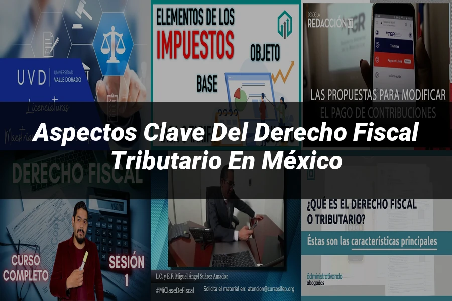"Aspectos Clave del Derecho Fiscal Tributario en México"