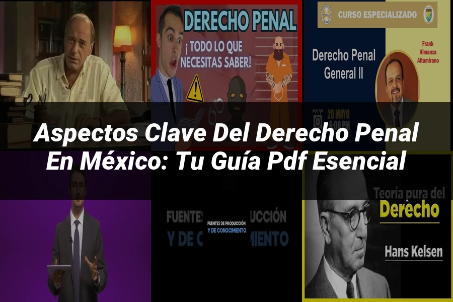 "Aspectos Clave del Derecho Penal en México: Tu Guía PDF Esencial"