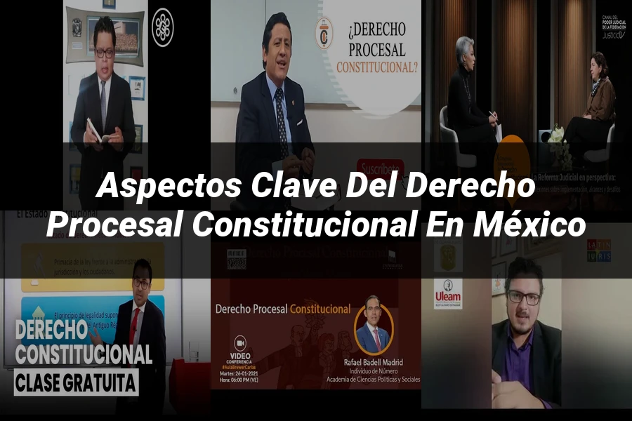 "Aspectos Clave del Derecho Procesal Constitucional en México"
