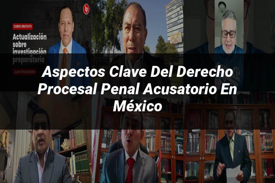 "Aspectos Clave del Derecho Procesal Penal Acusatorio en México"