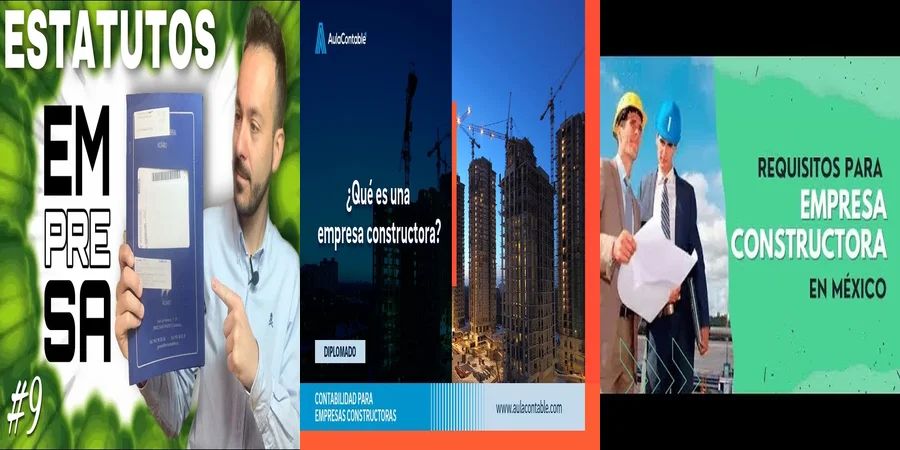"Aspectos Clave del Estatuto de Empresas Constructoras en México"