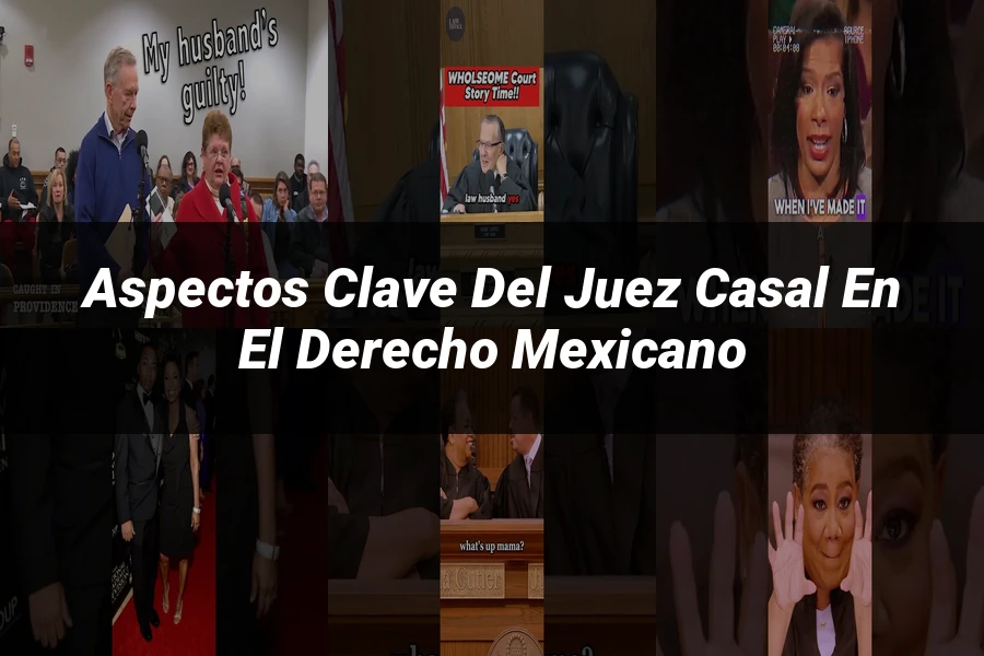 "Aspectos Clave del Juez Casal en el Derecho Mexicano"