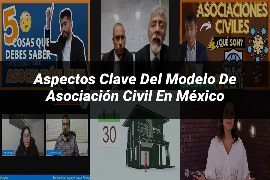 "Aspectos Clave del Modelo de Asociación Civil en México"