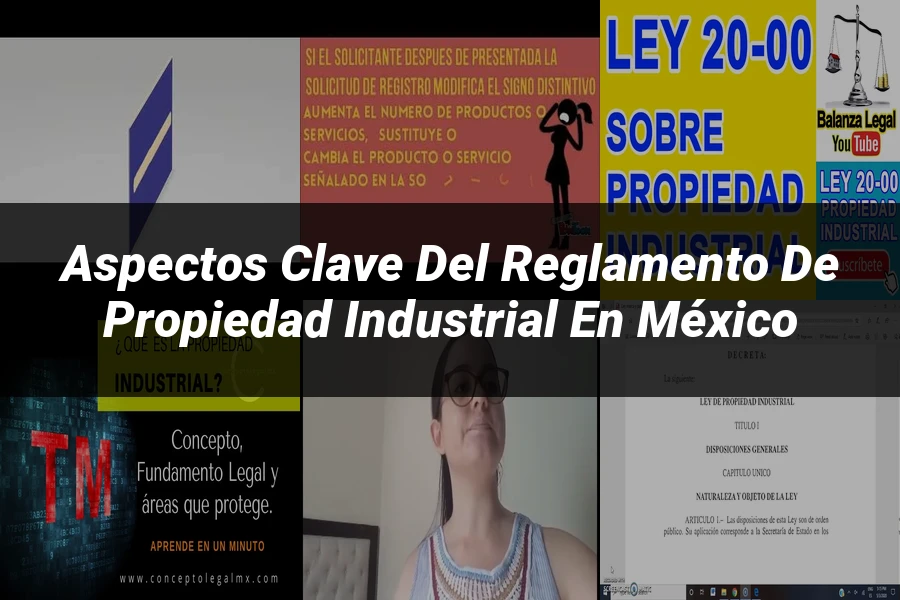"Aspectos Clave del Reglamento de Propiedad Industrial en México"