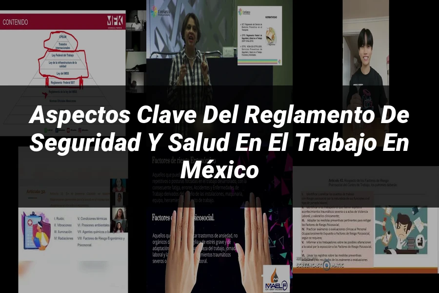 "Aspectos Clave del Reglamento de Seguridad y Salud en el Trabajo en México"