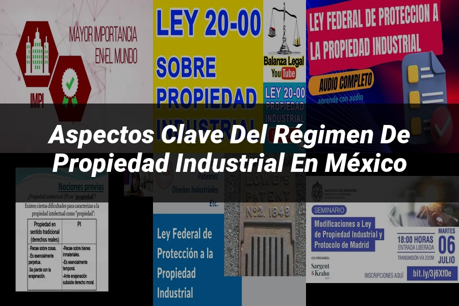 "Aspectos Clave del Régimen de Propiedad Industrial en México"