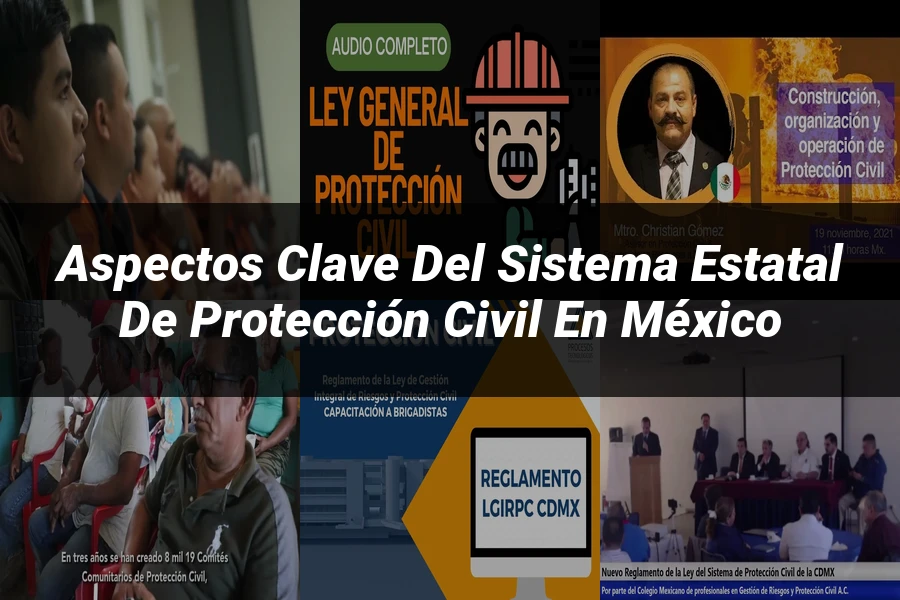 "Aspectos Clave del Sistema Estatal de Protección Civil en México"