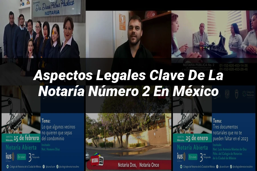 "Aspectos Legales Clave de la Notaría Número 2 en México"