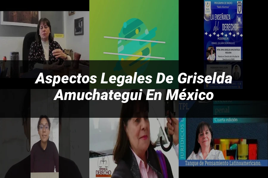 "Aspectos Legales de Griselda Amuchategui en México"