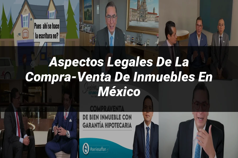 "Aspectos Legales de la Compra-Venta de Inmuebles en México"