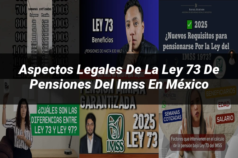 "Aspectos Legales de la Ley 73 de Pensiones del IMSS en México"