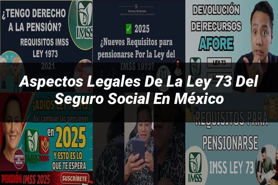 "Aspectos Legales de la Ley 73 del Seguro Social en México"