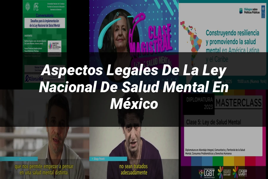 "Aspectos Legales de la Ley Nacional de Salud Mental en México"