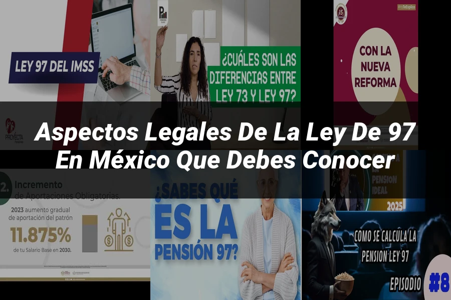 "Aspectos Legales de la Ley de 97 en México que Debes Conocer"